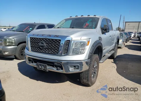 2017 Nissan Titan Sv from USA, damaged, VIN 1N6AA1E58HN555219